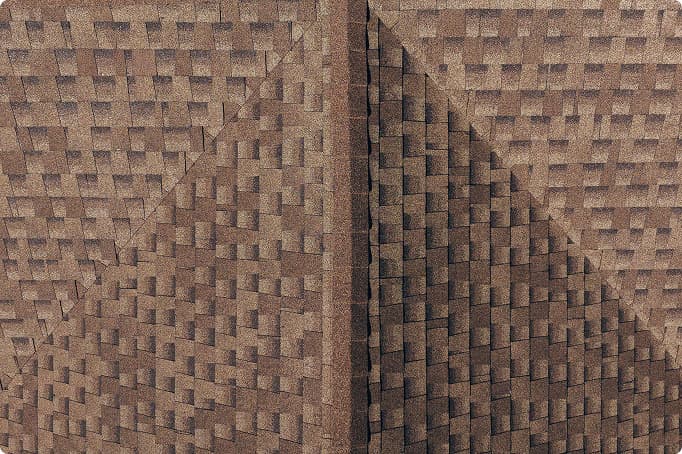 House with quality roof installation